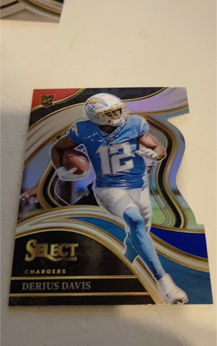 2023 Panini Select Club Level #277 Derius Davis — front