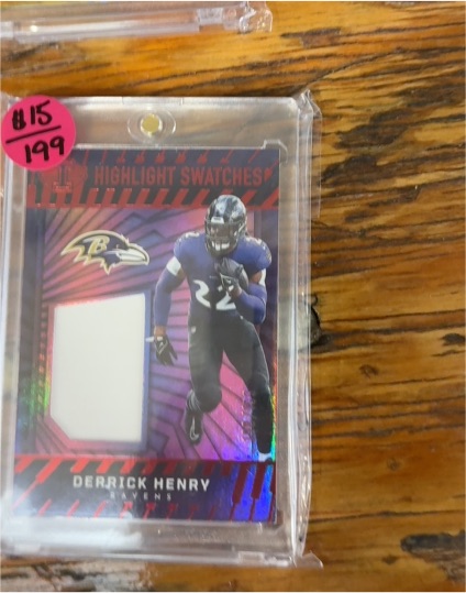 2024 Panini Illusions Highlight Swatches #HS-DH Derrick Henry — front