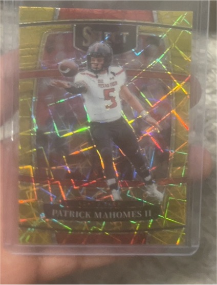 2022 Panini Select Draft Picks Concourse #26 Patrick Mahomes II — front