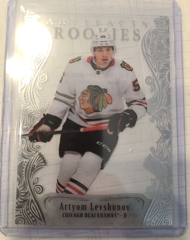 2025/26 UD Artifacts Clear Cut Rookie #193 Artyom Levshunov — front