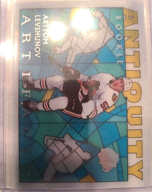2024-25 Upper Deck Artifacts Antiquity Rookie #ATR-05 Artyom Levshunov — front