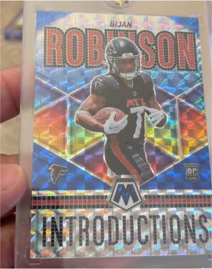 2023 Panini Mosaic #I-6 Bijan Robinson — front