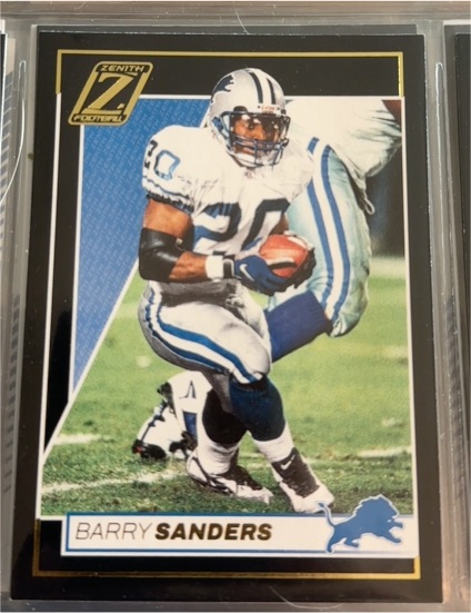 2024 Panini Zenith #34 Barry Sanders — front