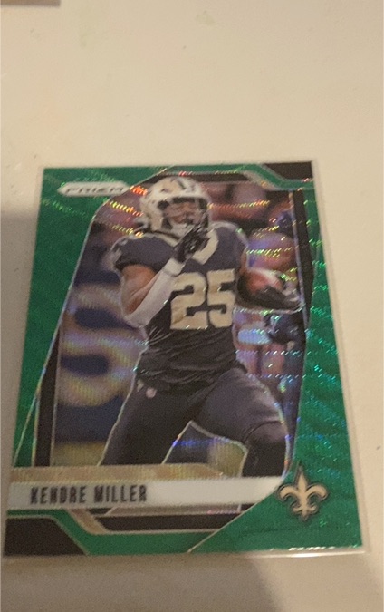 2024 Panini Prizm #205 Kendre Miller Green Wave — front