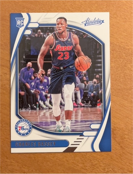 2021-22 Panini Chronicles Absolute Memorabilia #228 Charles Bassey — front