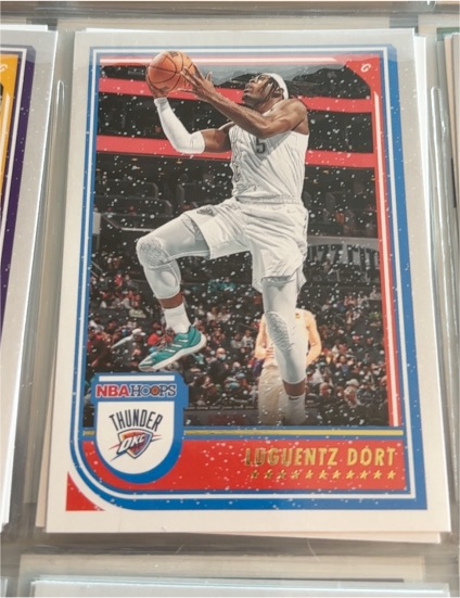 2022-23 Panini NBA Hoops #202 Luguentz Dort — front