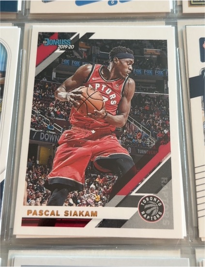 2019 Donruss #189 Pascal Siakam — front