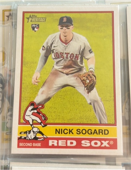 2025 Topps Heritage #133 Nick Sogard — front