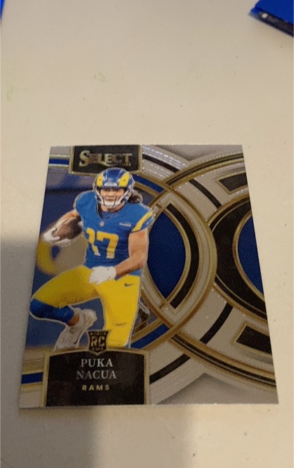 2023 Panini Select Premier Level #199 Puka Nacua — front