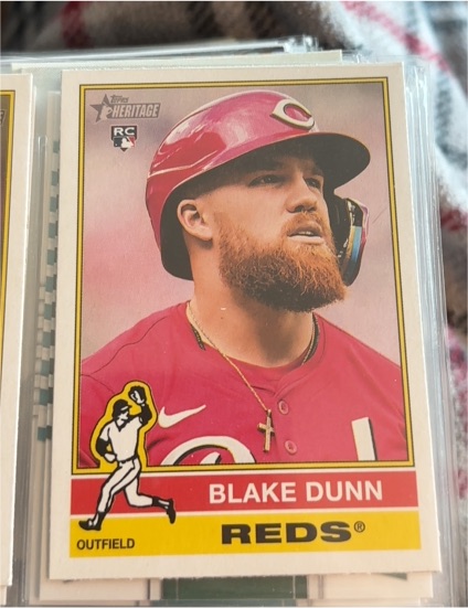 2025 Topps Heritage #51 Blake Dunn — front