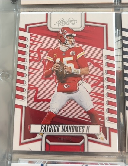 2023 Panini Absolute Football #3 Patrick Mahomes II — front