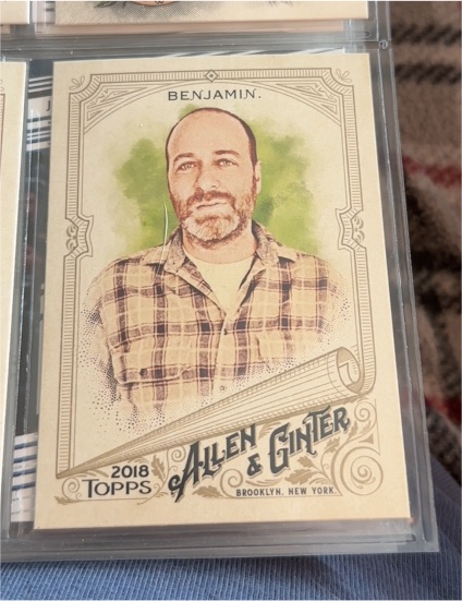 2018 Topps Allen & Ginter #29 Benjamin — front