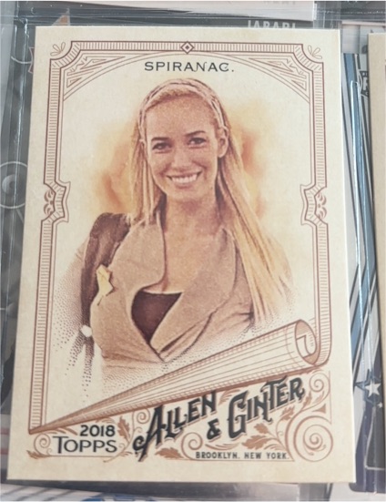 2018 Topps Allen & Ginter #287 Paige Spiranac — front