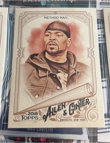 2018 Topps Allen & Ginter #82 Method Man — front