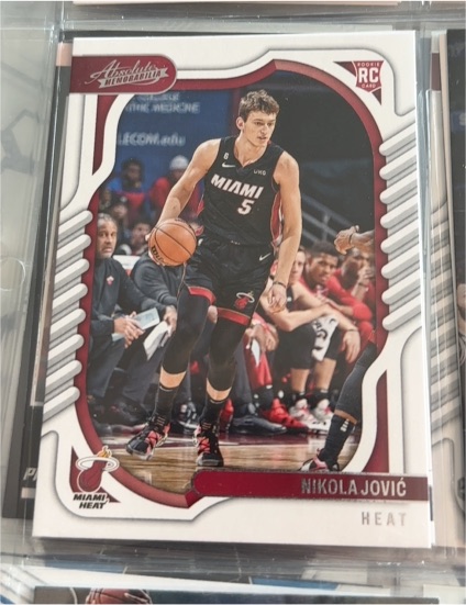 2022-23 Panini Chronicles Absolute #126 Nikola Jovic — front
