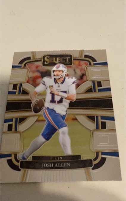 2023 Panini Select Football #13 Concourse Josh Allen Buffalo Bills — front