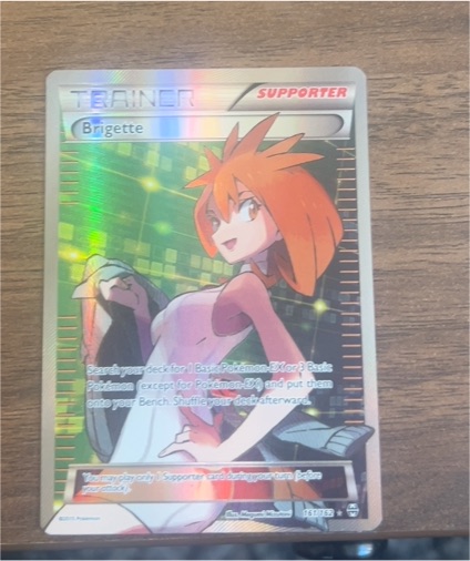 2015 Pokémon XY Breakthrough #161 Brigette — front