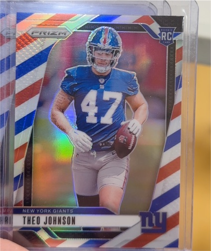 2024 Panini Prizm #390 Theo Johnson — front