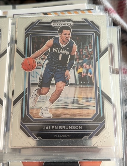 2023 Panini Prizm Draft Picks #87 Jalen Brunson — front