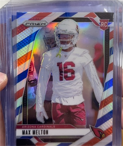2024 Panini Prizm #376 Max Melton — front