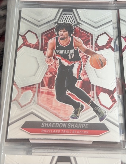 2023-24 Panini Mosaic #177 Shaedon Sharpe — front