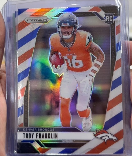 2024 Panini Prizm #393 Troy Franklin — front