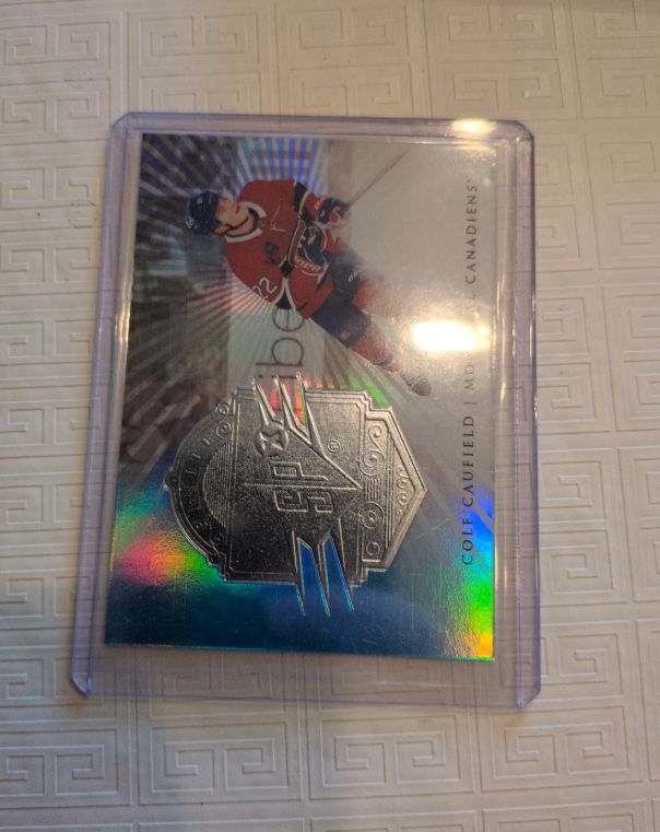 2023-24 Upper Deck SPx Finite #F-22 Cole Caufield — front