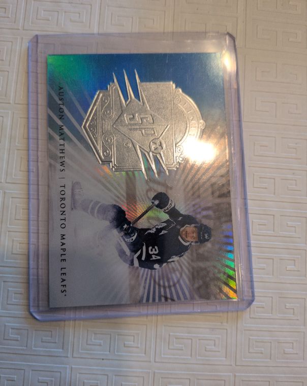 2024-25 SPx #34 Auston Matthews — front
