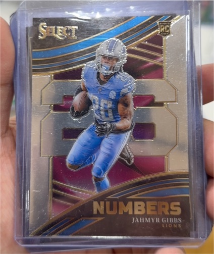 2023 Panini Select #NMB-JGI Jahmyr Gibbs — front