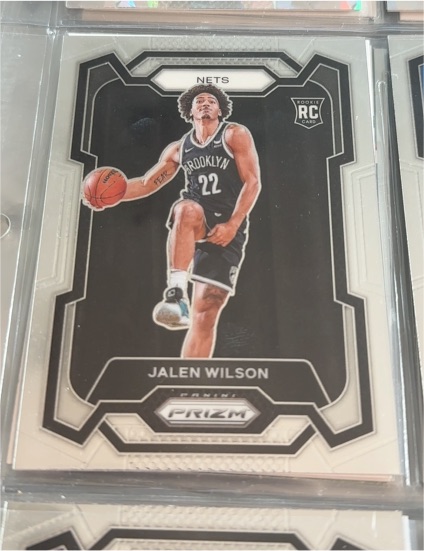 2023-24 Panini Prizm #128 Jalen Wilson Rookie — front