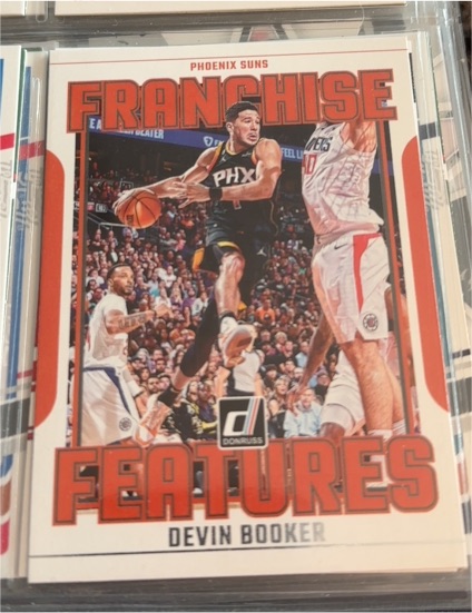 2023-24 Panini Donruss #30 Devin Booker Franchise Features — front