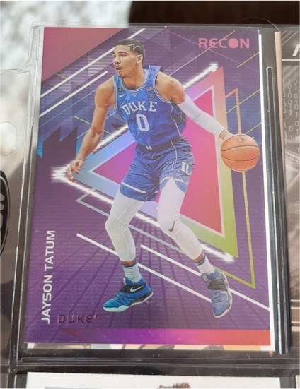 2022 Panini Chronicles Draft Picks Recon #24 Jayson Tatum — front