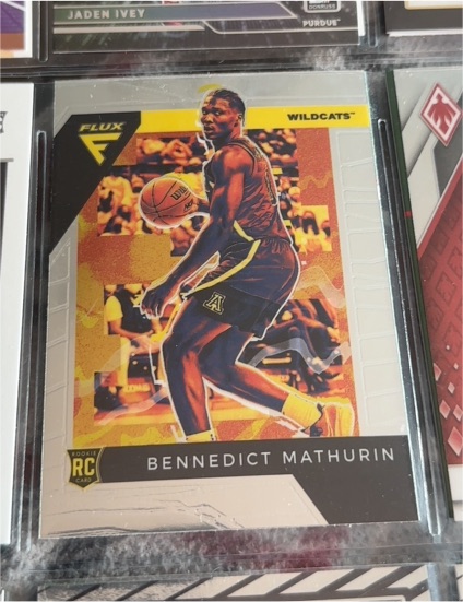 2022-23 Panini Chronicles Draft Picks Flux #11 Bennedict Mathurin — front