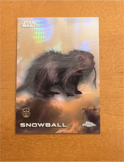 2025 Topps Chrome Star Wars #170 Snowball — front