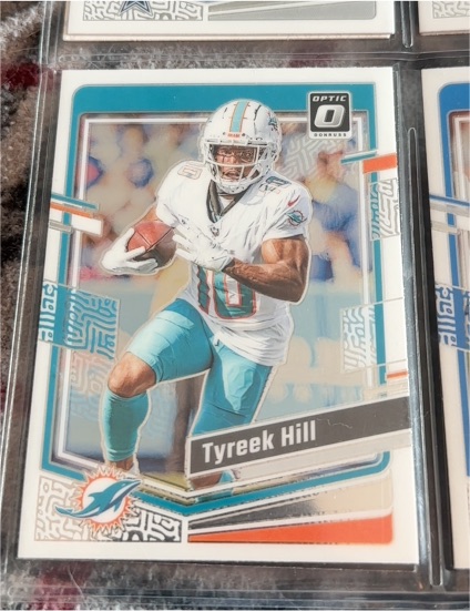 2023 Panini Donruss Optic #119 Tyreek Hill — front