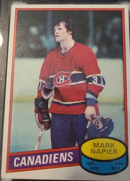 1980-81 Topps #111 Mark Napier — front
