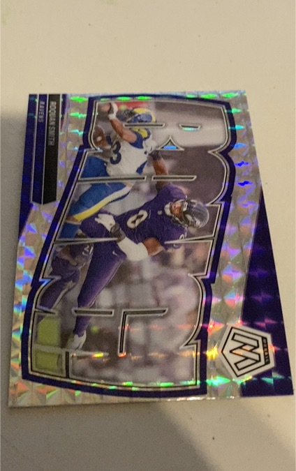 2024 Panini Mosaic Bang! #12 Roquan Smith — front