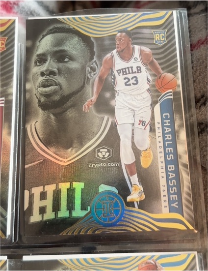2021-22 Panini Illusions #195 Charles Bassey — front