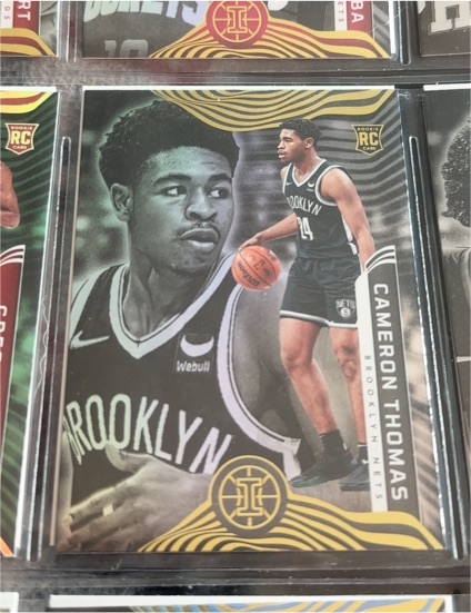 2021-22 Panini Illusions #177 Cameron Thomas — front