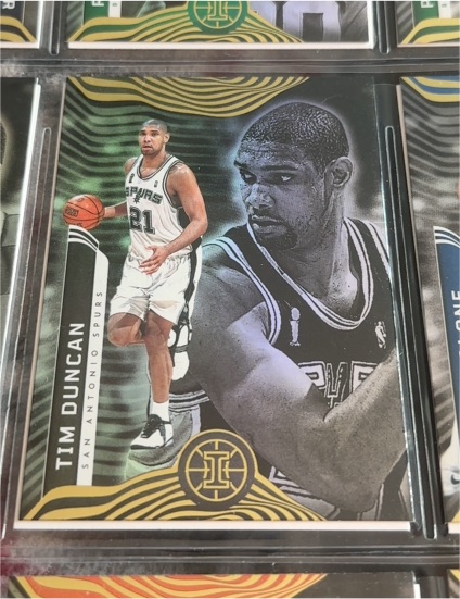 2021-22 Panini Illusions #127 Tim Duncan — front