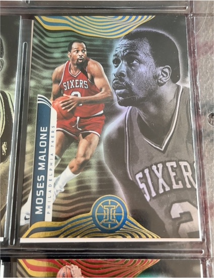 2021-22 Panini Illusions #132 Moses Malone — front