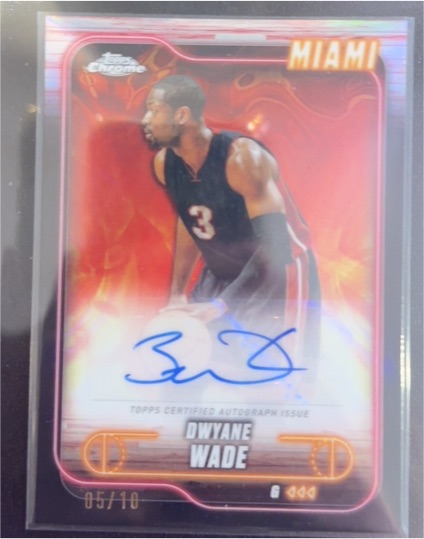 2024-25 Topps Chrome #TCA-DW Dwyane Wade — front
