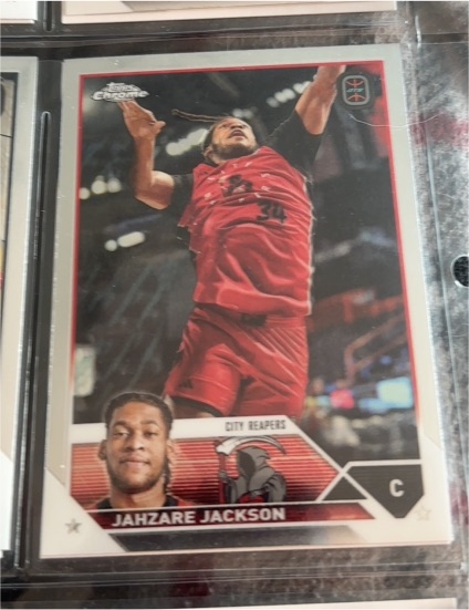 2023-24 Topps Chrome Overtime Elite #40 Jahzare Jackson — front