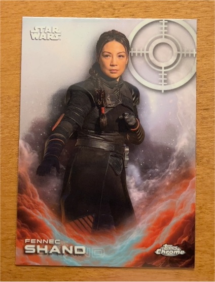 2025 Topps Chrome Star Wars #CE-17 Fennec Shand — front