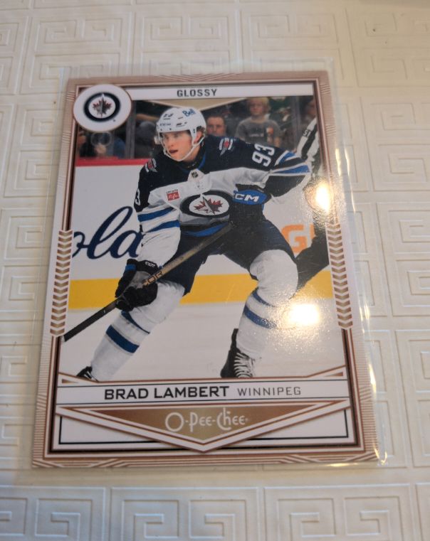 2024-25 Upper Deck Series 2 O-Pee-Chee Glossy #OPC-32 Brad Lambert — front