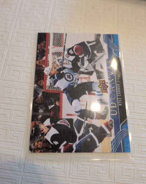 2023-24 Upper Deck Series 2 Hockey UD Canvas #C159 Kyle Connor — front