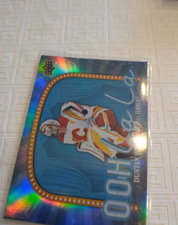 2024-25 Upper Deck Series 2 #OLL-15 Dustin Wolf Ooh La La — front
