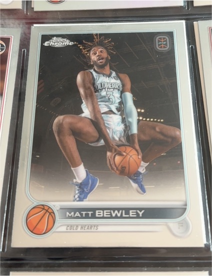 2022-23 Topps Chrome Overtime Elite #44 Matt Bewley — front