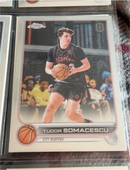 2022-23 Topps Chrome Overtime Elite #32 Tudor Somacescu — front