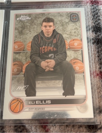 2022-23 Topps Chrome OTE #30 Eli Ellis — front